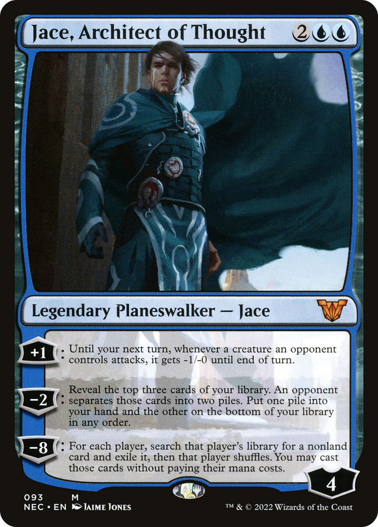 Image of Jace, Architect of Thought [Kamigawa: Neon Dynasty Commander]