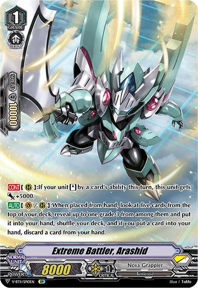 Image of Extreme Battler, Arashid (V-BT11/SP10EN) [Storm of the Blue Cavalry]