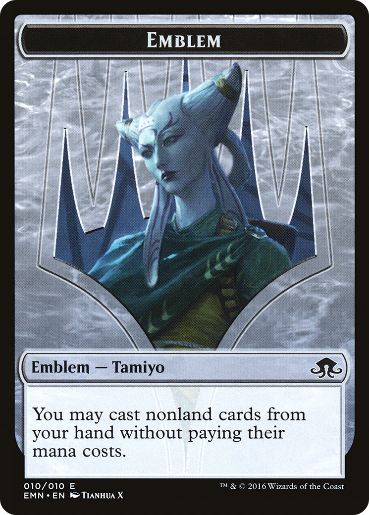Image of Tamiyo, Field Researcher Emblem [Eldritch Moon Tokens]