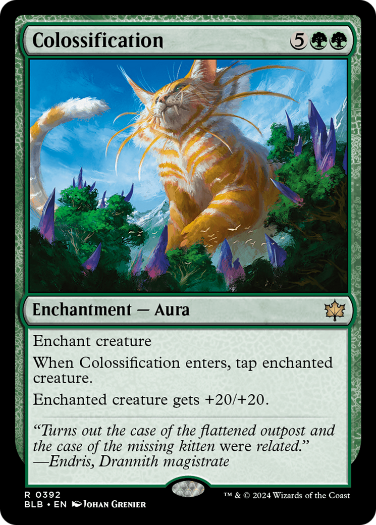 Image of Colossification [Bloomburrow]