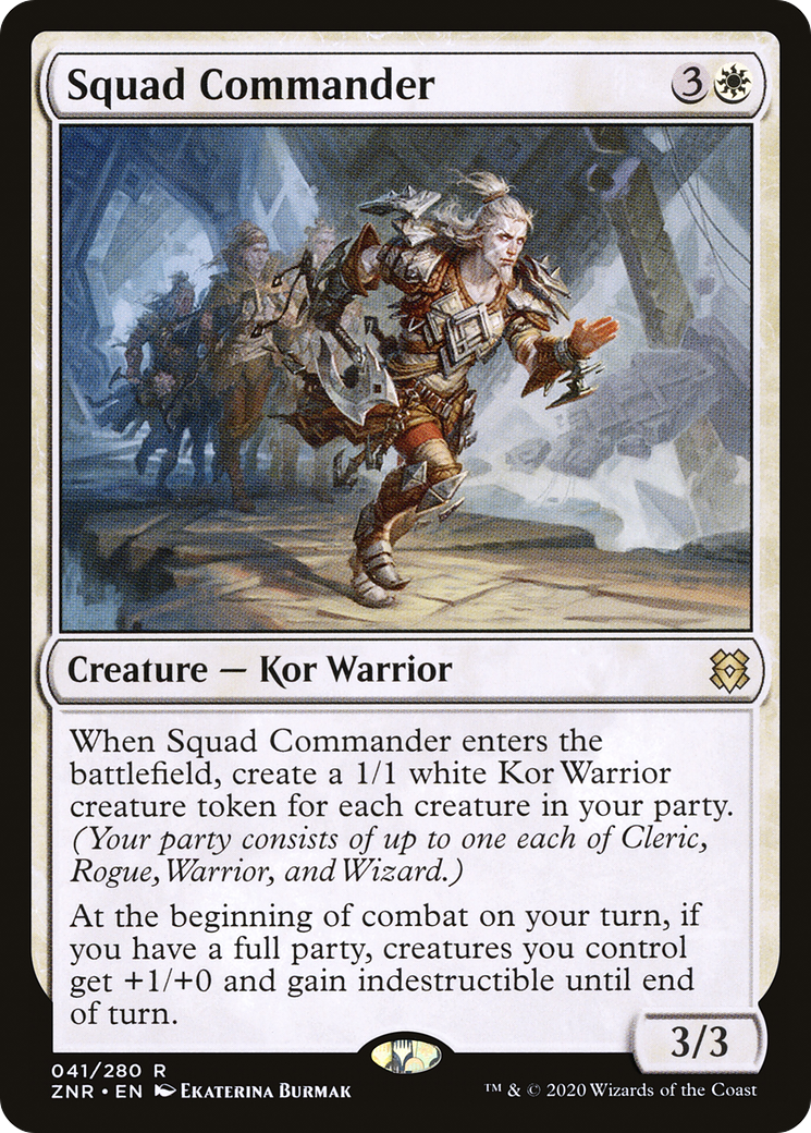 Image of Squad Commander [Zendikar Rising]