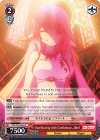 Image of Overflowing Self-Confidence, Jibril (NGL/S58-E064 U) [No Game No Life]
