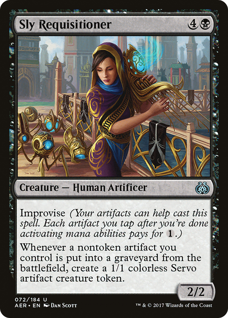 Image of Sly Requisitioner [Aether Revolt]