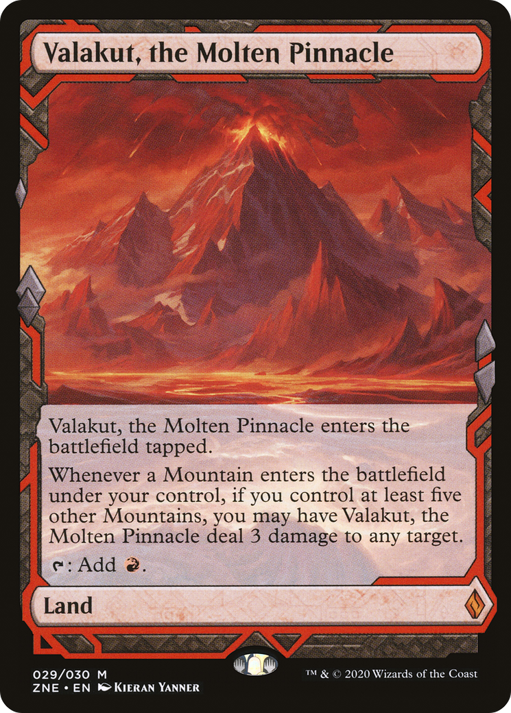 Image of Valakut, the Molten Pinnacle (Expeditions) [Zendikar Rising Expeditions]
