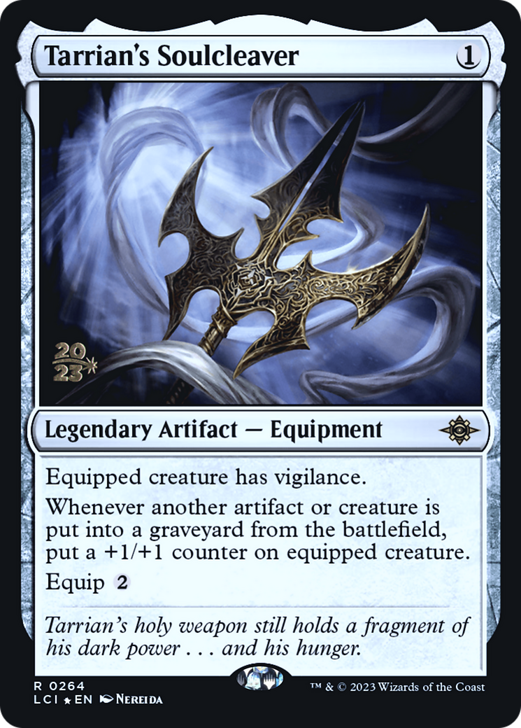 Image of Tarrian's Soulcleaver [The Lost Caverns of Ixalan Prerelease Cards]