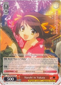 Image of Haruhi in Yukata (SY/W08-E053 R) [The Melancholy of Haruhi Suzumiya]
