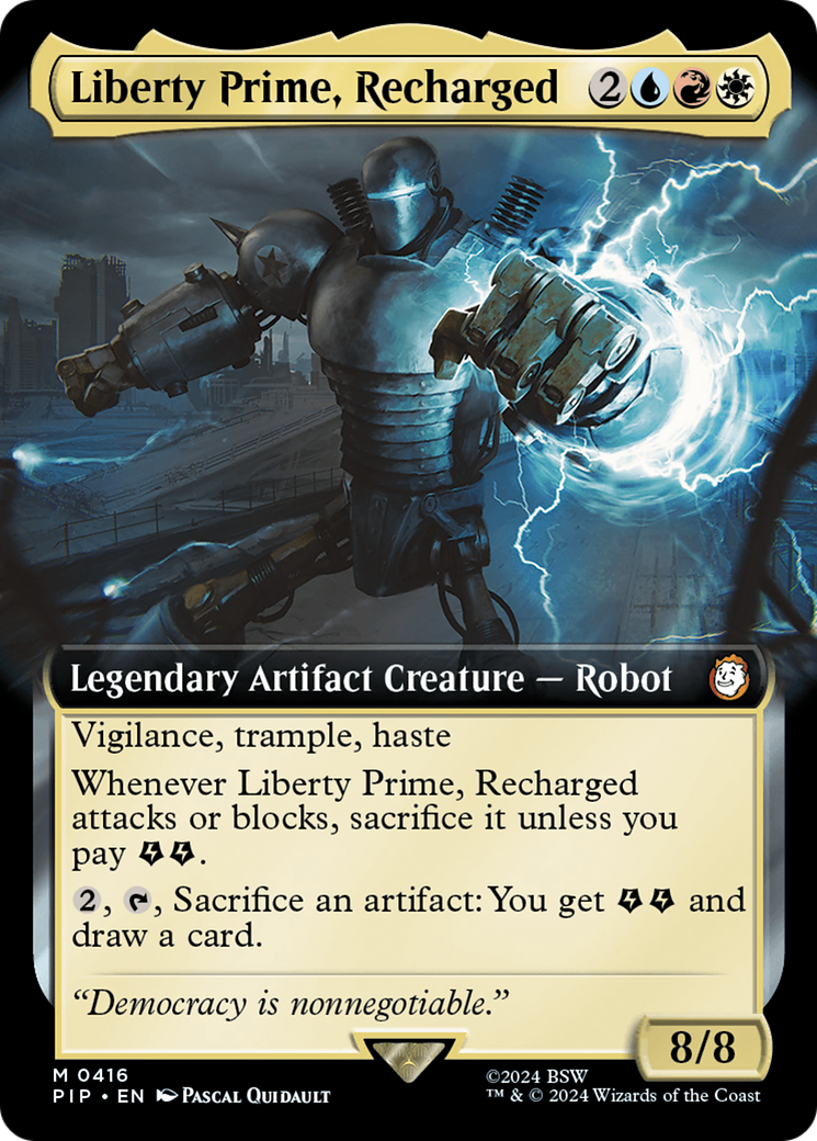 Image of Liberty Prime, Recharged (Extended Art) [Fallout]
