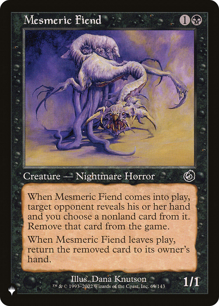 Image of Mesmeric Fiend [The List]