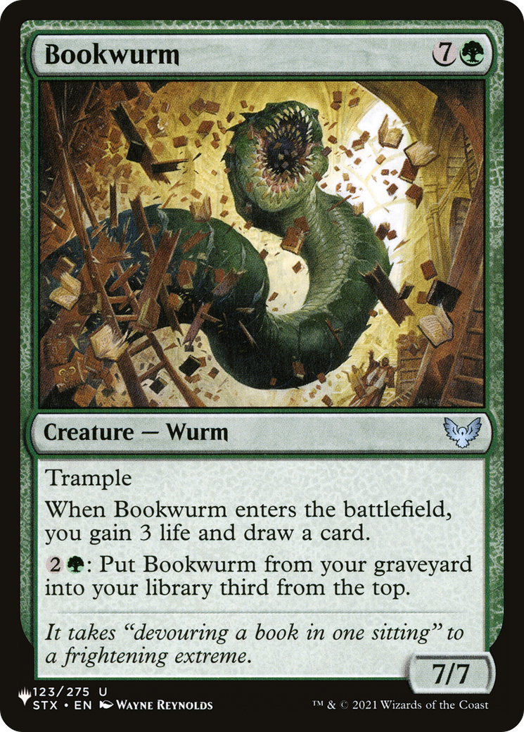 Image of Bookwurm [The List]