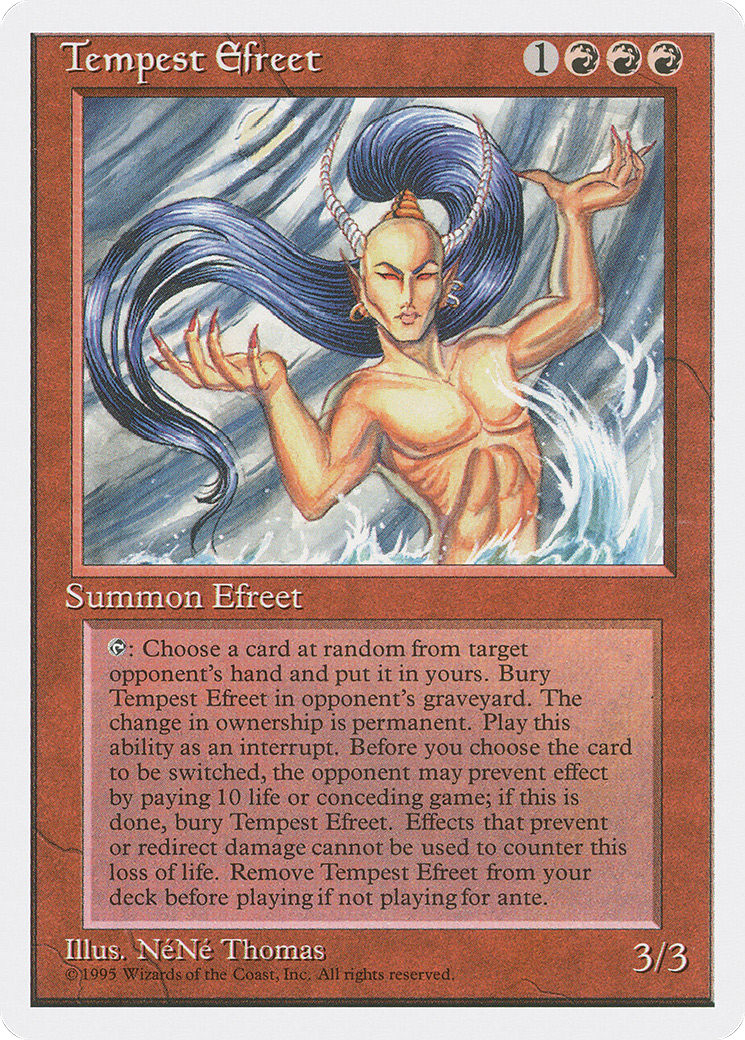 Image of Tempest Efreet [Fourth Edition]