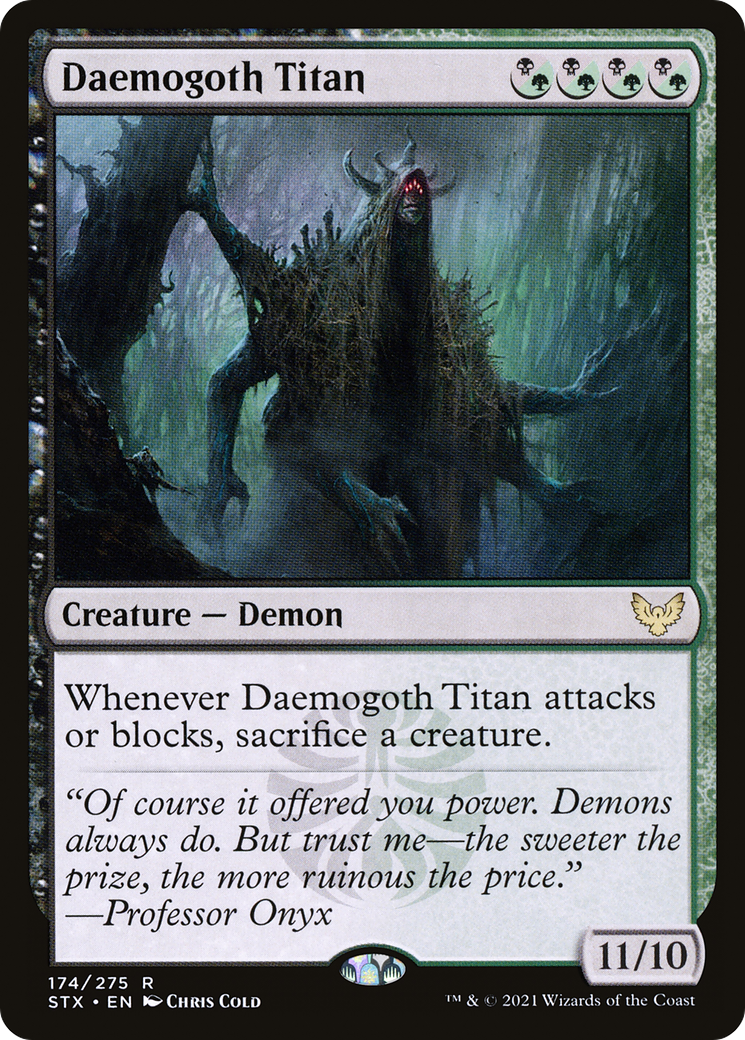 Image of Daemogoth Titan [Strixhaven: School of Mages]