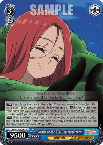 Image of Gloxinia of the Ten Commandments (Foil) [The Seven Deadly Sins: Revival of The Commandments]