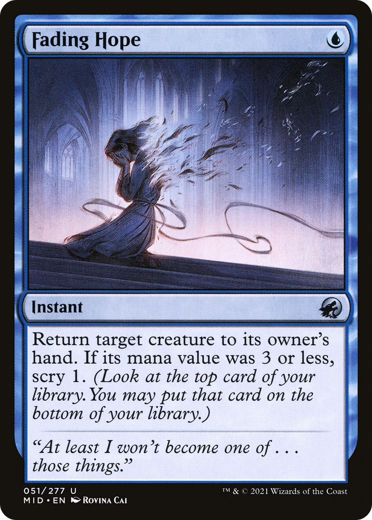 Image of Fading Hope [Innistrad: Midnight Hunt]