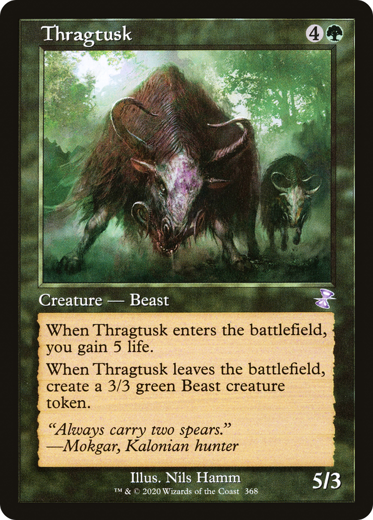 Image of Thragtusk (Timeshifted) [Time Spiral Remastered]