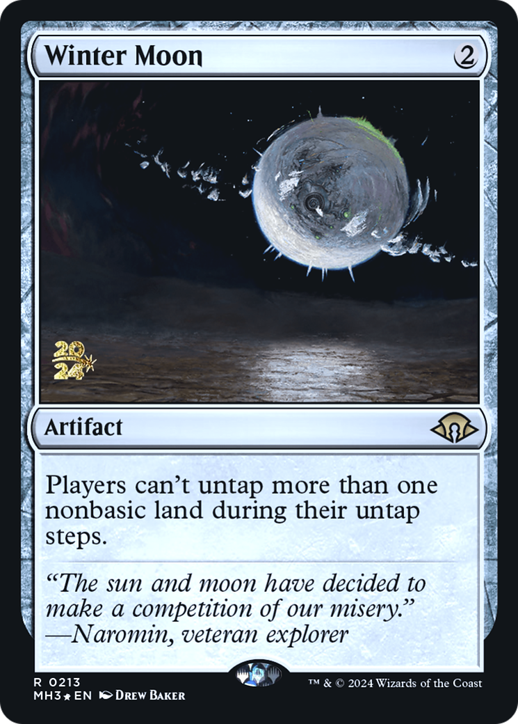 Image of Winter Moon [Modern Horizons 3 Prerelease Promos]
