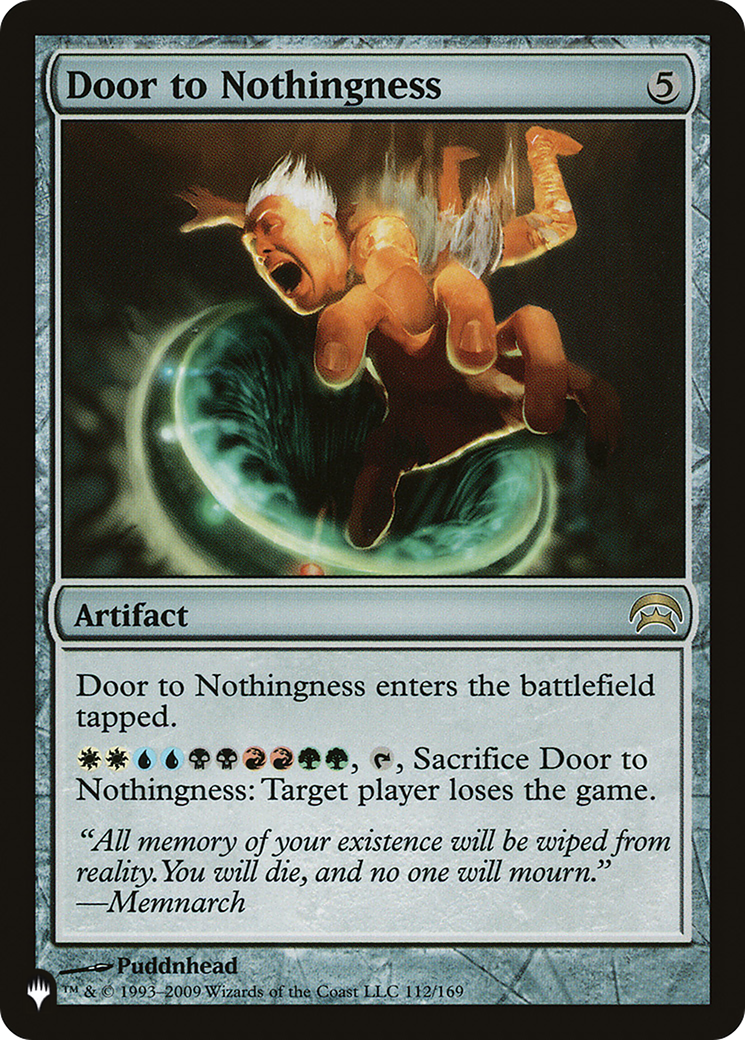 Image of Door to Nothingness [The List]