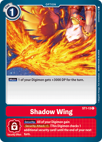Image of Shadow Wing [ST1-13] [Starter Deck: Gaia Red]