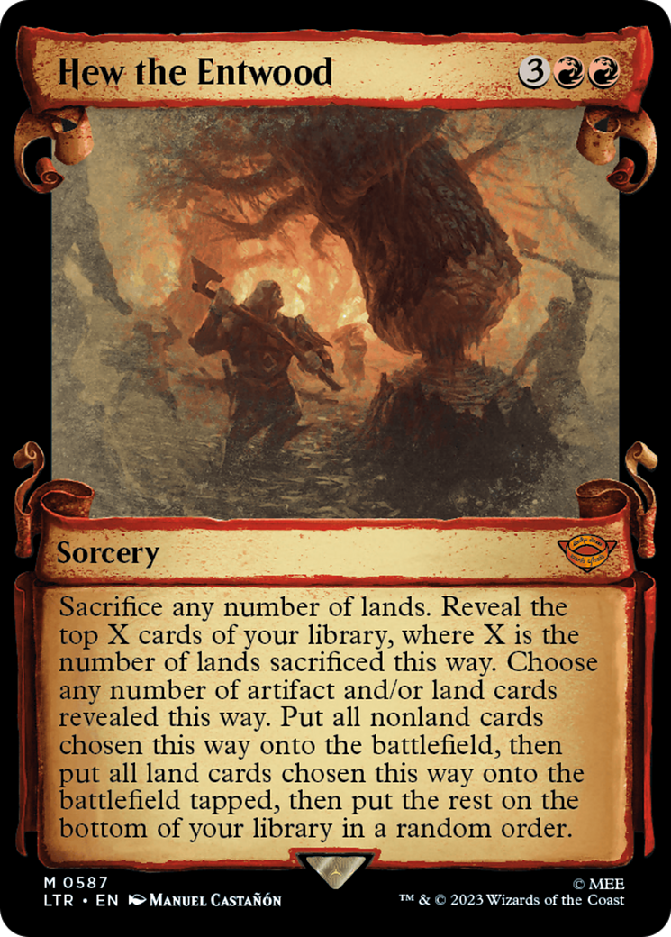 Image of Hew the Entwood [The Lord of the Rings: Tales of Middle-Earth Showcase Scrolls]