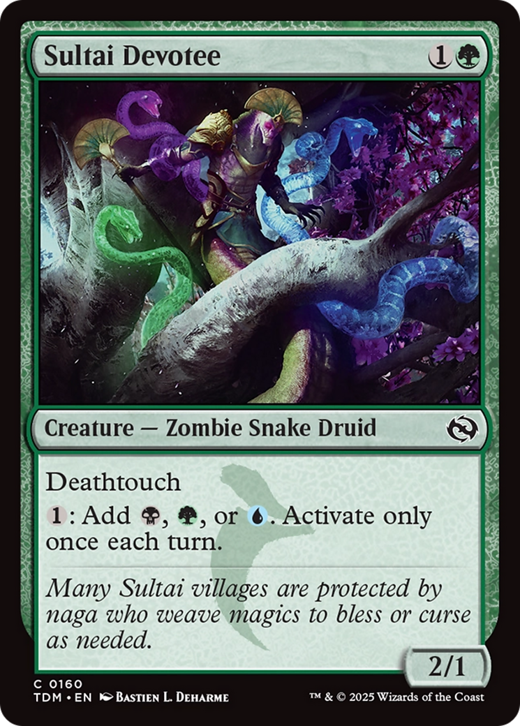 Image of Sultai Devotee [Tarkir: Dragonstorm]