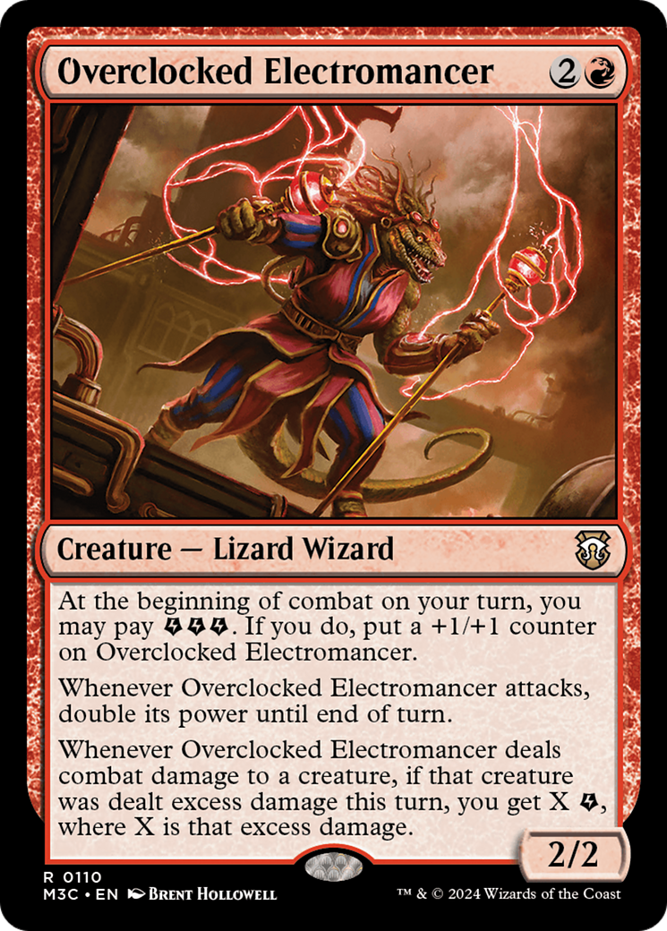Image of Overclocked Electromancer [Modern Horizons 3 Commander]