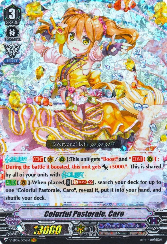Image of Colorful Pastorale, Caro (V-EB05/005EN) [Primary Melody]