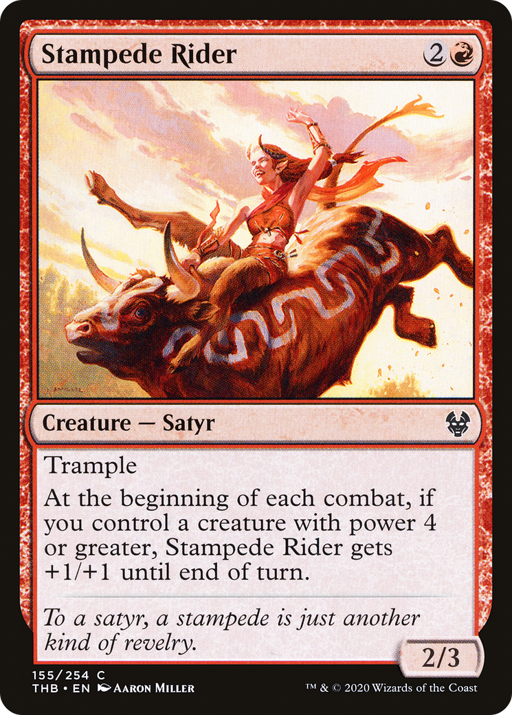 Image of Stampede Rider [Theros Beyond Death]