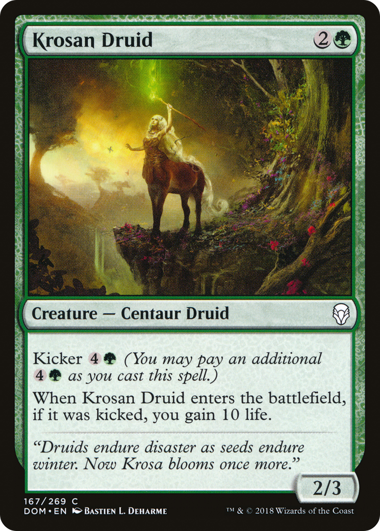 Image of Krosan Druid [Dominaria]