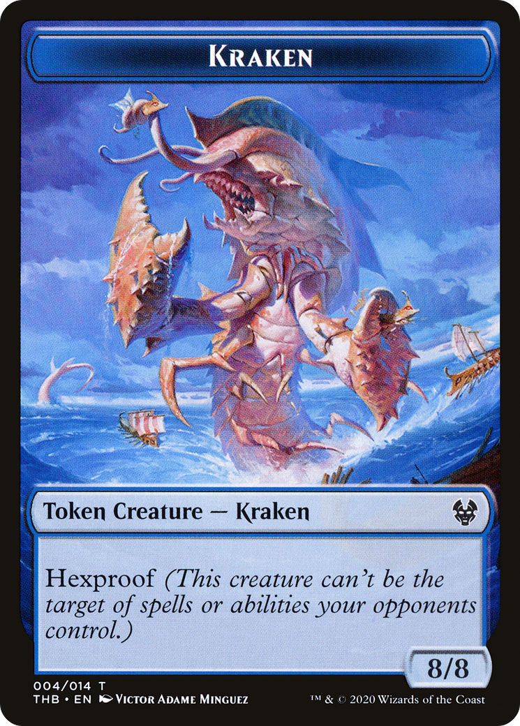 Image of Kraken Token [Theros Beyond Death Tokens]