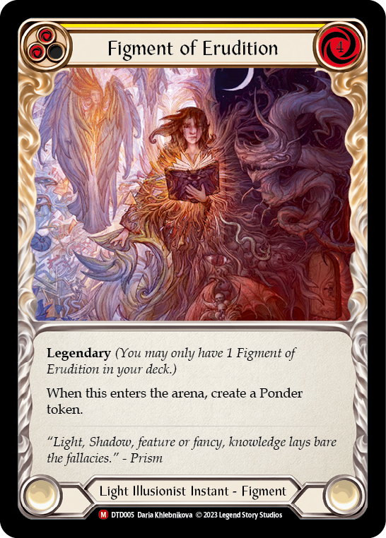 Image of Figment of Erudition // Suraya, Archangel of Erudition [DTD005] (Dusk Till Dawn)