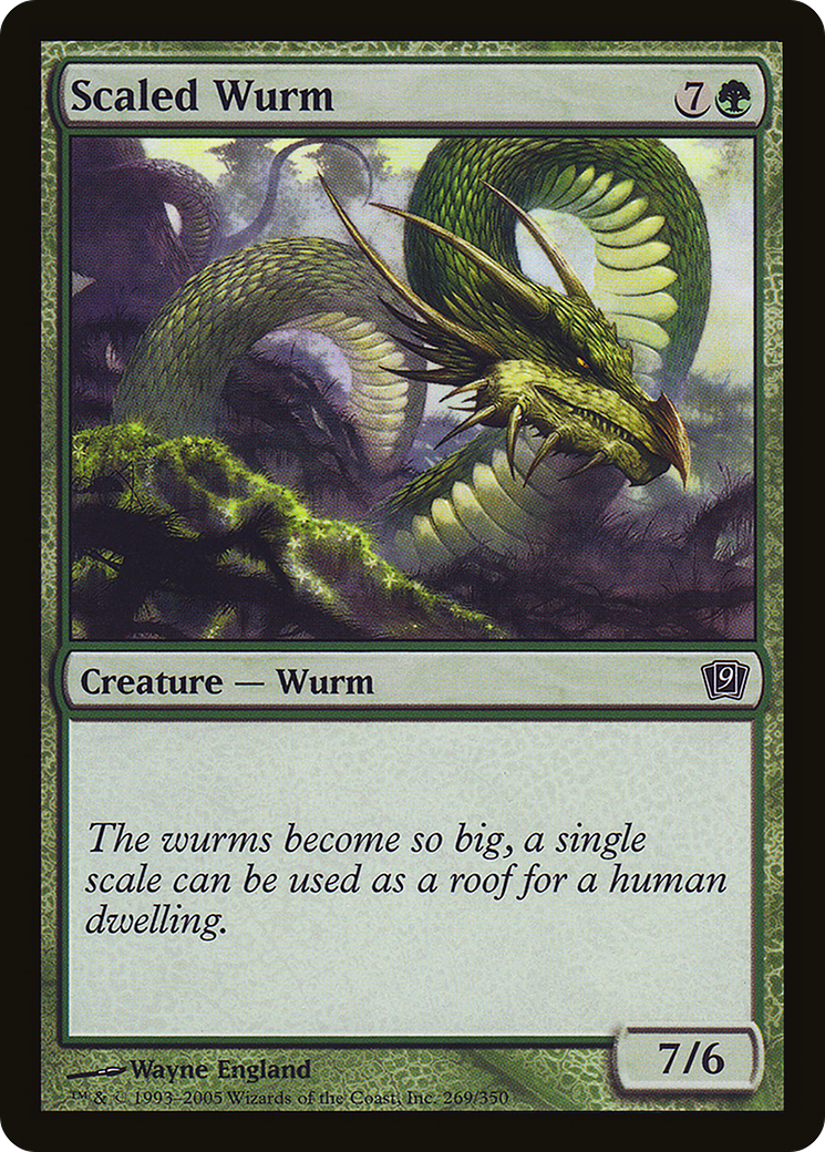 Image of Scaled Wurm [Ninth Edition]