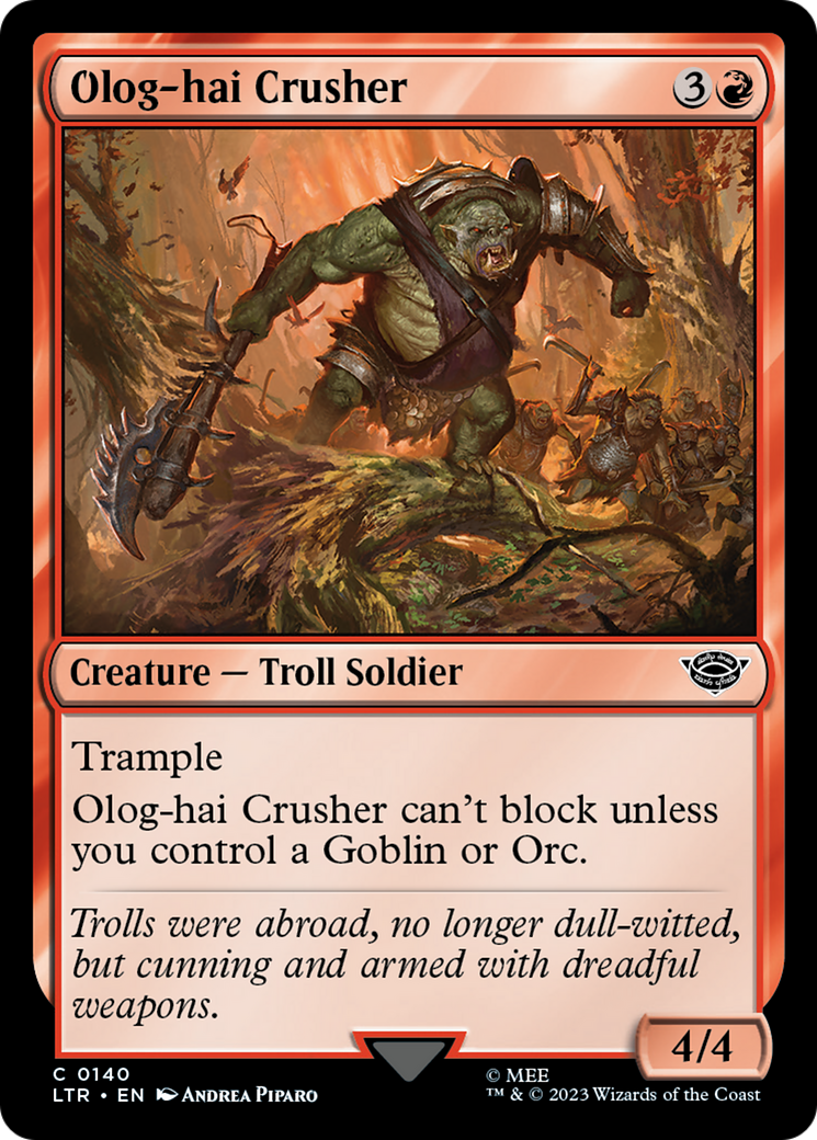 Image of Olog-hai Crusher [The Lord of the Rings: Tales of Middle-Earth]
