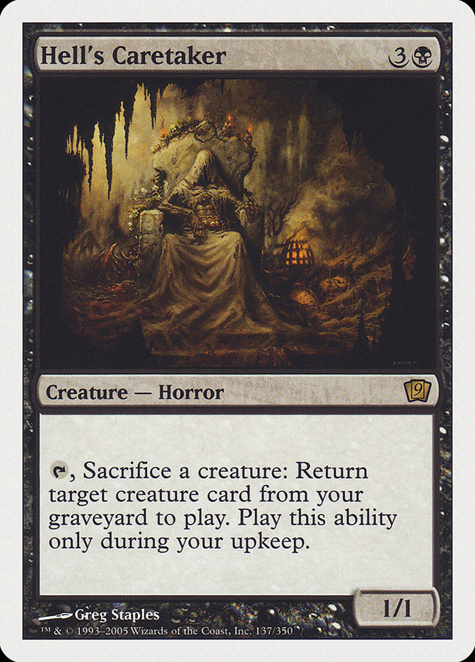 Image of Hell's Caretaker (9th Edition) [Oversize Cards]