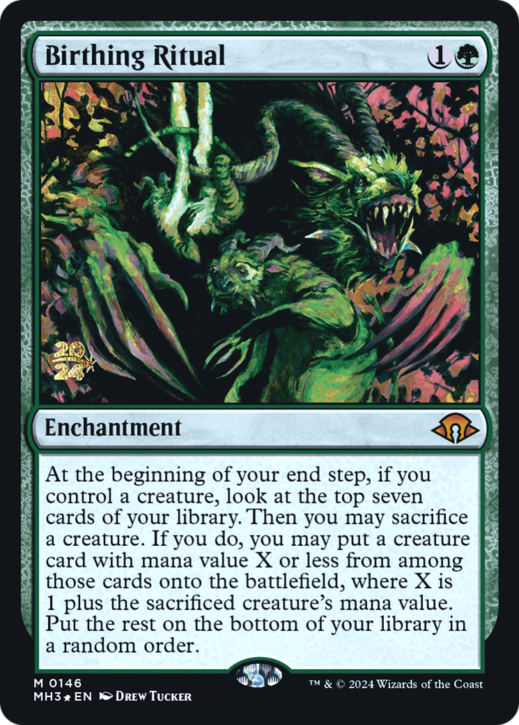Image of Birthing Ritual [Modern Horizons 3 Prerelease Promos]