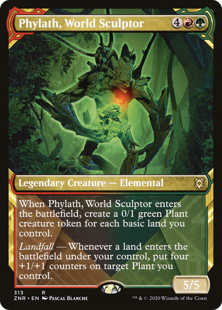 Image of Phylath, World Sculptor (Showcase) [Zendikar Rising]
