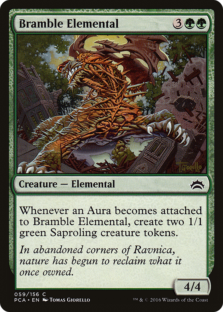 Image of Bramble Elemental [Planechase Anthology]