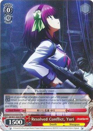 Image of Resolved Conflict, Yuri (AB/W31-E057R RRR) [Angel Beats! Re:Edit]