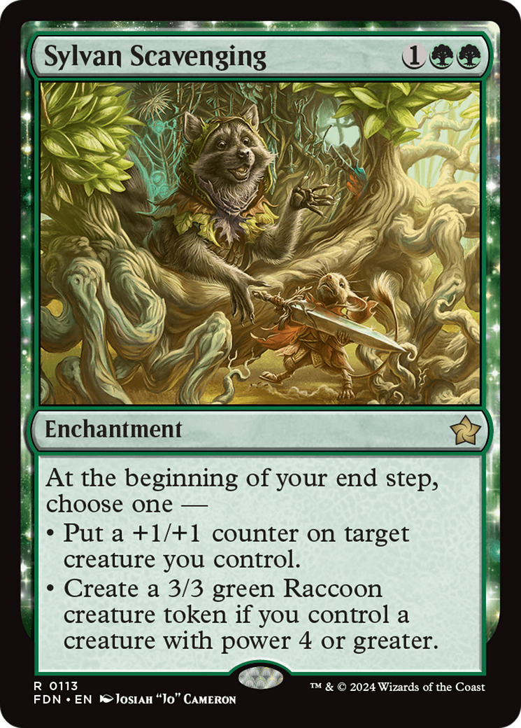 Image of Sylvan Scavenging [Foundations]