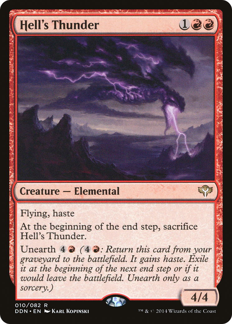 Image of Hell's Thunder [Duel Decks: Speed vs. Cunning]