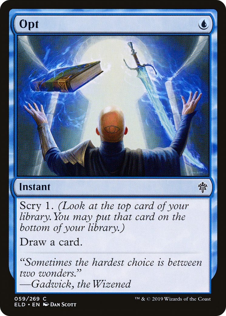 Image of Opt [Throne of Eldraine]