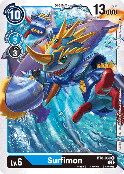 Image of Surfimon [BT8-030] [New Awakening]