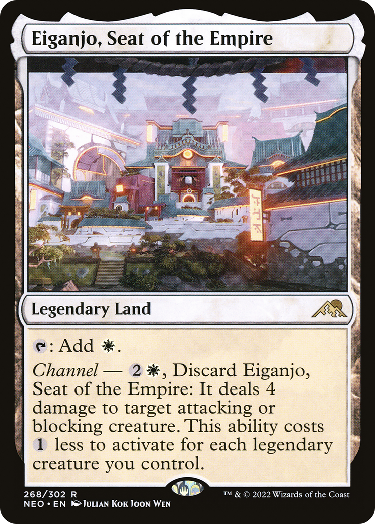 Image of Eiganjo, Seat of the Empire [Kamigawa: Neon Dynasty]