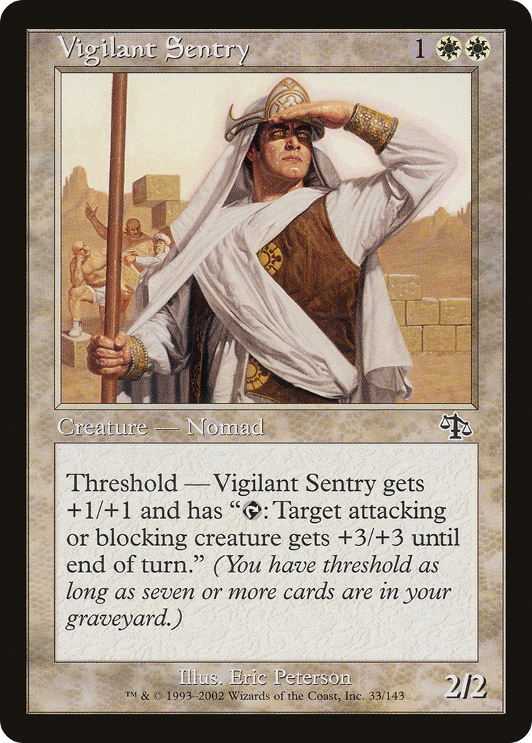 Image of Vigilant Sentry [Judgment]