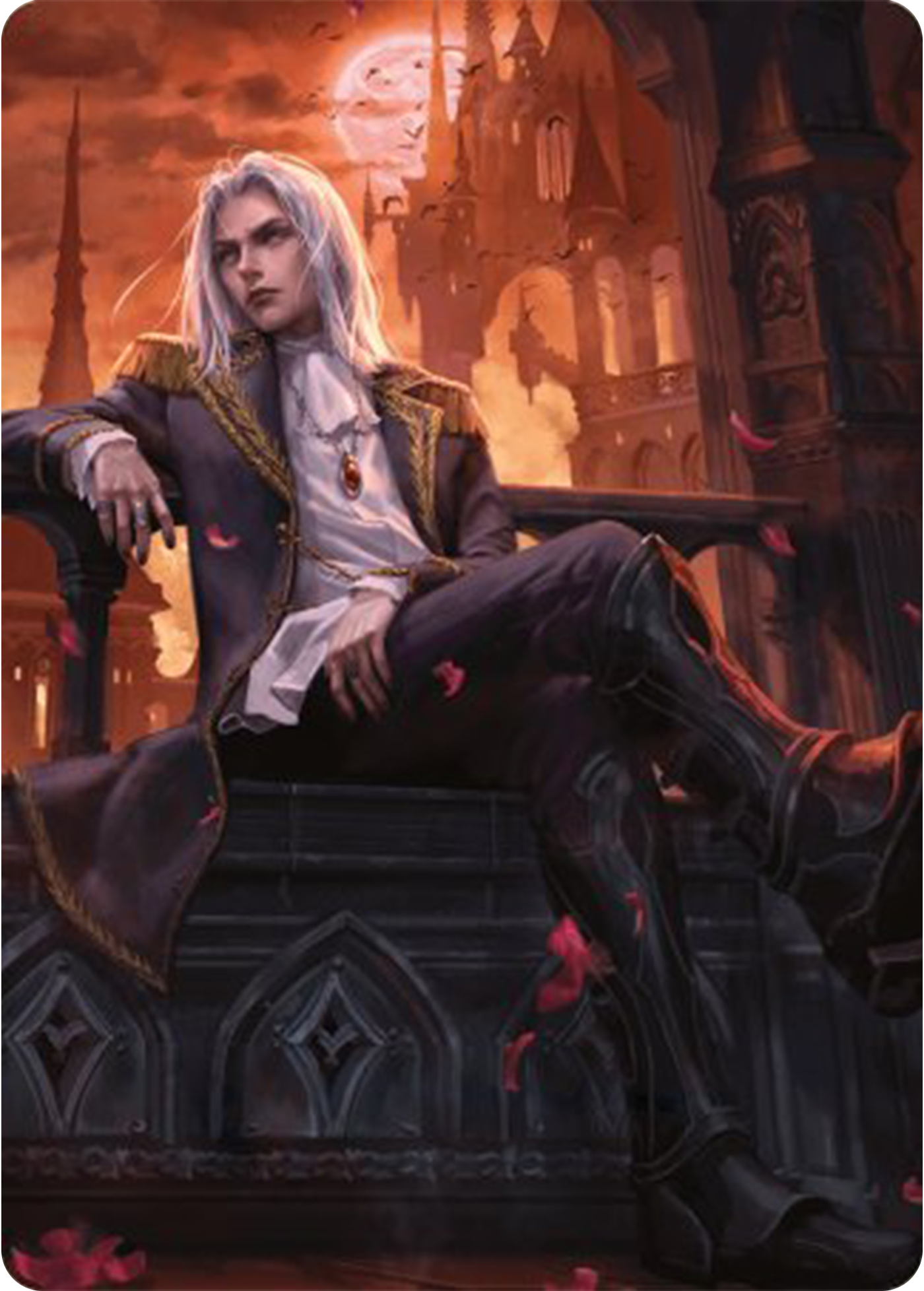 Image of Sorin of House Markov Art Card [Modern Horizons 3 Art Series]