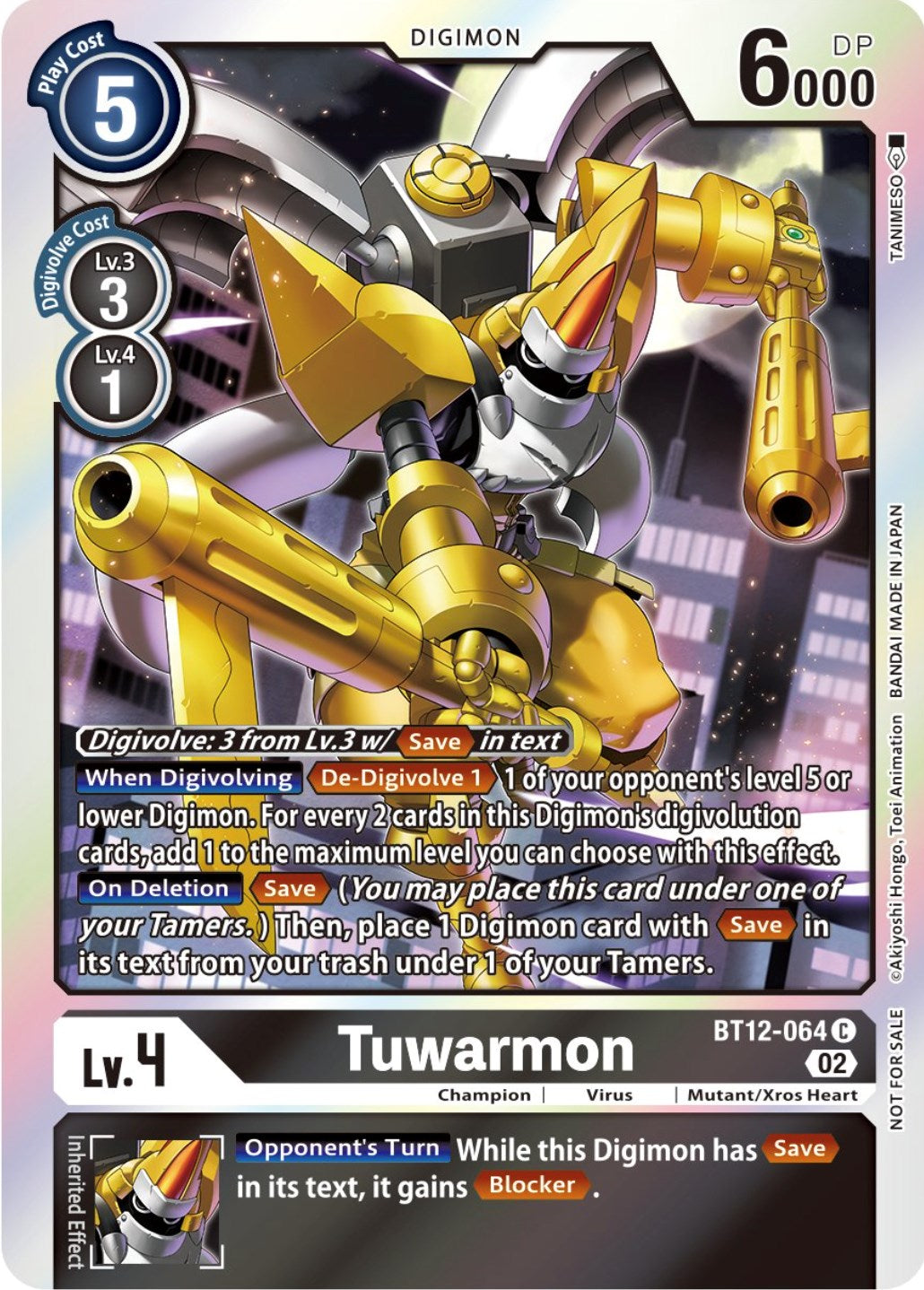 Image of Tuwarmon [BT12-064] (Box Topper) [Across Time]
