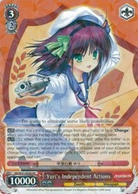 Image of Yuri's Independent Actions (AB/W31-E058 RR) [Angel Beats! Re:Edit]