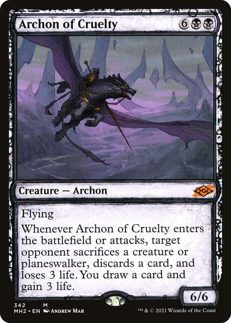 Image of Archon of Cruelty (Sketch) [Modern Horizons 2]
