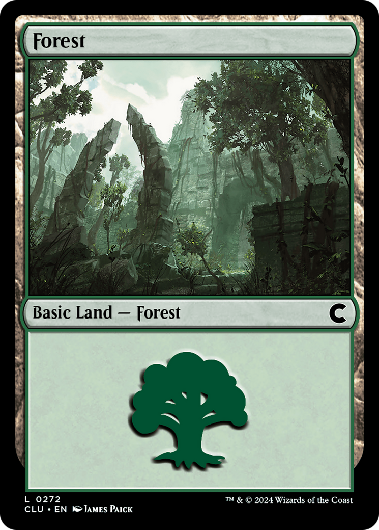 Image of Forest (0272) [Ravnica: Clue Edition]