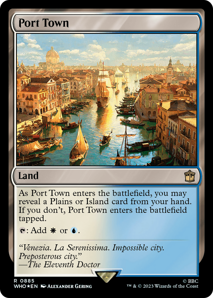 Image of Port Town (Surge Foil) [Doctor Who]
