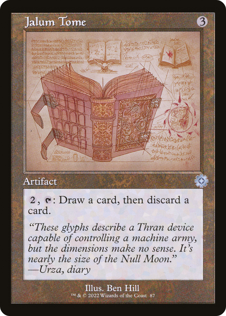 Image of Jalum Tome (Retro Schematic) [The Brothers' War Retro Artifacts]