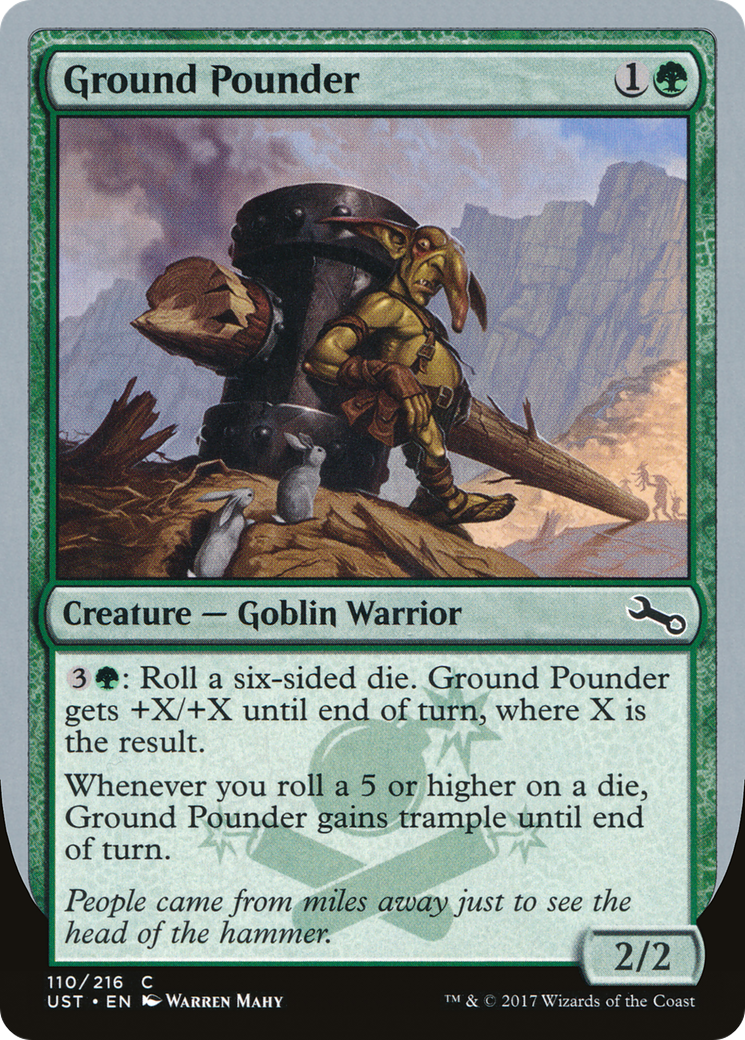 Image of Ground Pounder [Unstable]